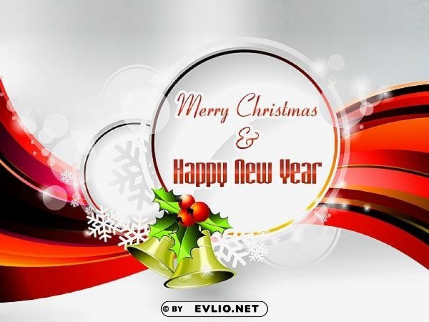 merry christmas and happy new year wallpaper Transparent PNG graphics variety