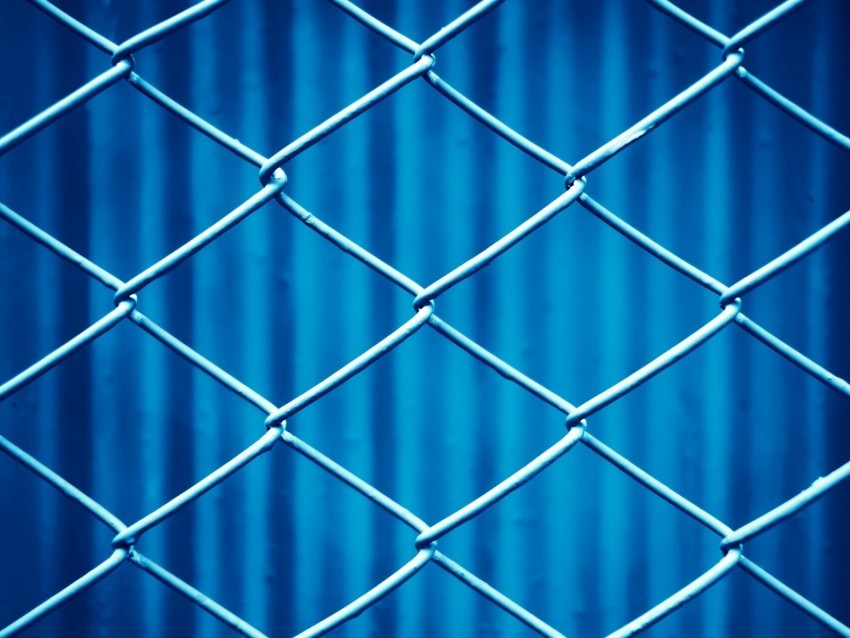 mesh metal braided blue macro PNG cutout