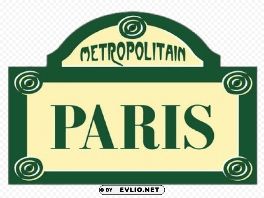 metropolitain paris Isolated PNG Graphic with Transparency