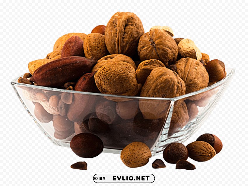 mixed nuts Isolated Design Element in HighQuality PNG