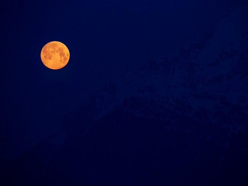 moon full moon night mountains darkness PNG for mobile apps