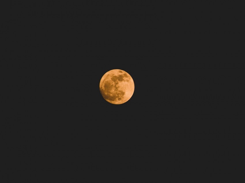 moon full moon night sky yellow Clean Background Isolated PNG Character