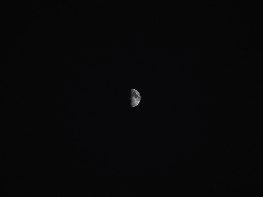 moon shadow darkness night sky Isolated Object on Clear Background PNG