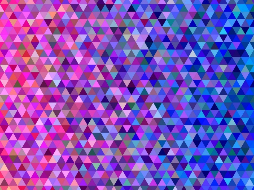 mosaic pixels triangles gradient colors Free PNG images with transparency collection 4k wallpaper