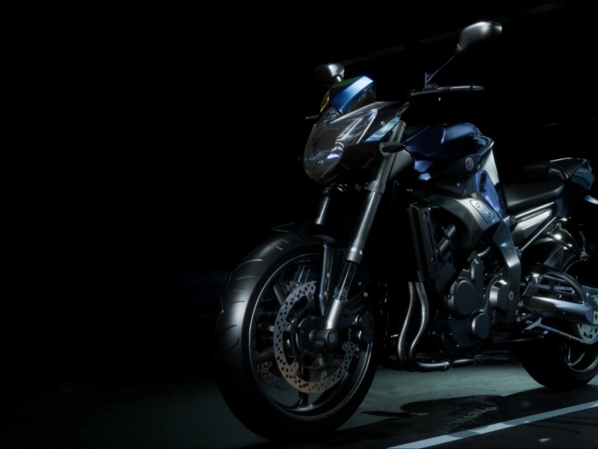motorcycle bike sports side view dark Transparent PNG image free 4k wallpaper