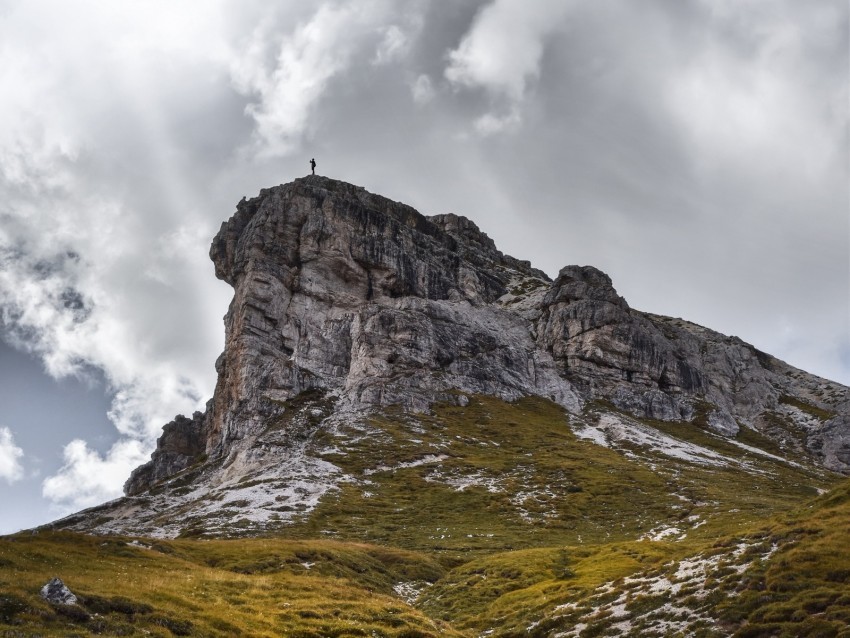 mountain silhouette peak dolomites Transparent PNG images database 4k wallpaper