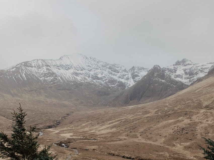 mountains fog landscape peaks snowy Isolated Graphic on HighQuality Transparent PNG 4k wallpaper