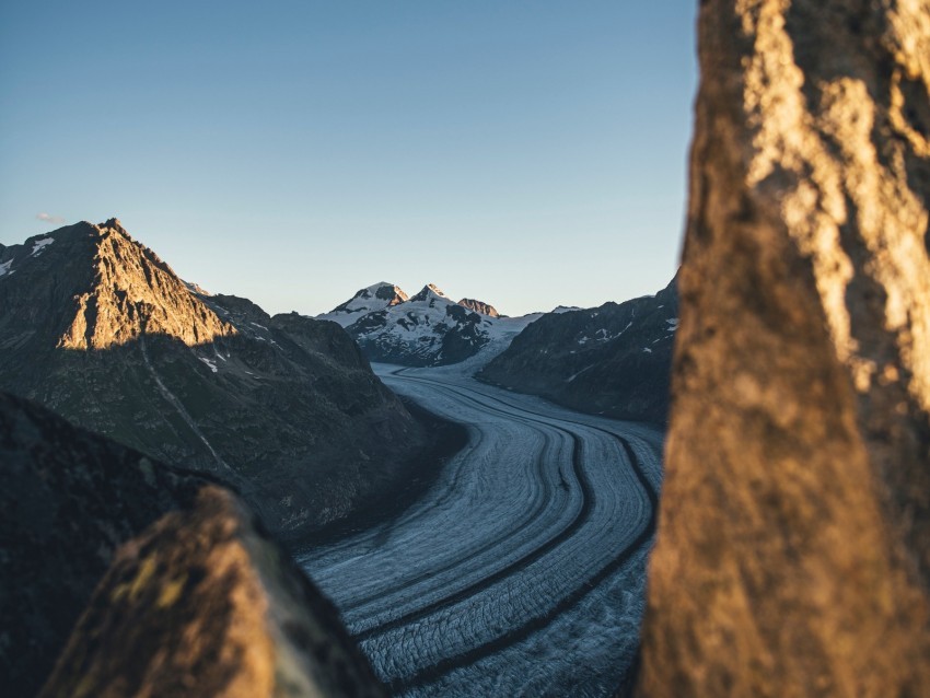 mountains rocks road snow nature HighQuality Transparent PNG Isolated Element Detail