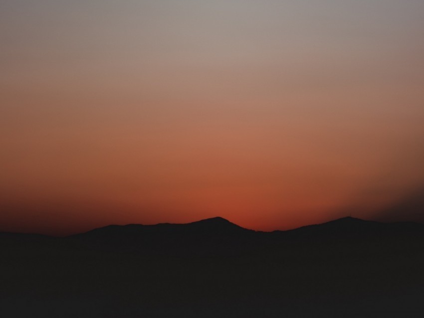mountains sky gradient dark sunset PNG images with no background needed