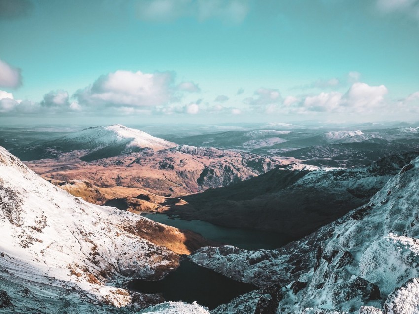 mountains snow sky relief landscape PNG images with clear alpha layer