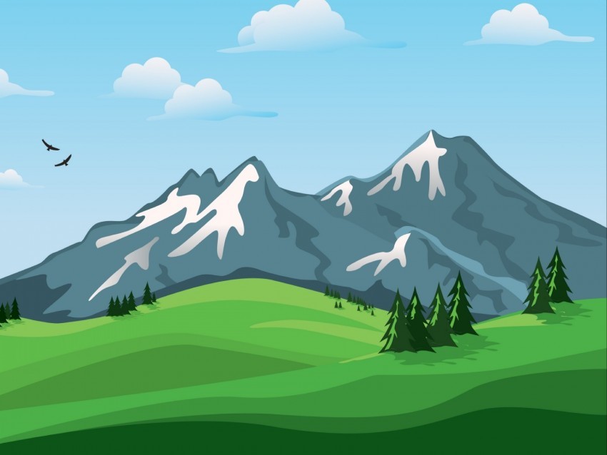 mountains vector landscape nature Clear PNG images free download