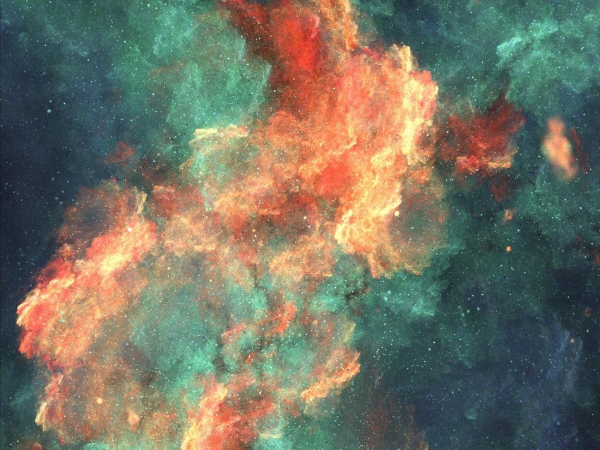 nebula cloud colorful fiery sparks abstraction PNG graphics with clear alpha channel selection