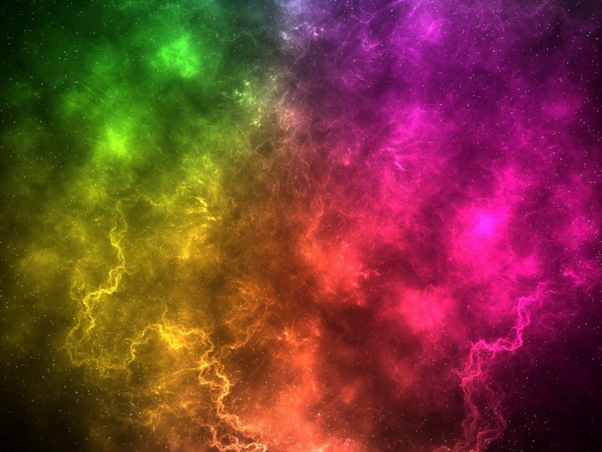 nebula colorful energy cosmic flash lightning PNG images with alpha transparency free