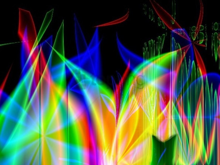 neon color splash on white PNG images with alpha channel selection