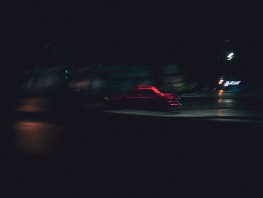 night car motion blur dark HighQuality Transparent PNG Object Isolation 4k wallpaper