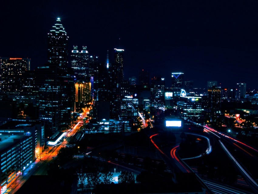 night city city lights light buildings High-quality transparent PNG images