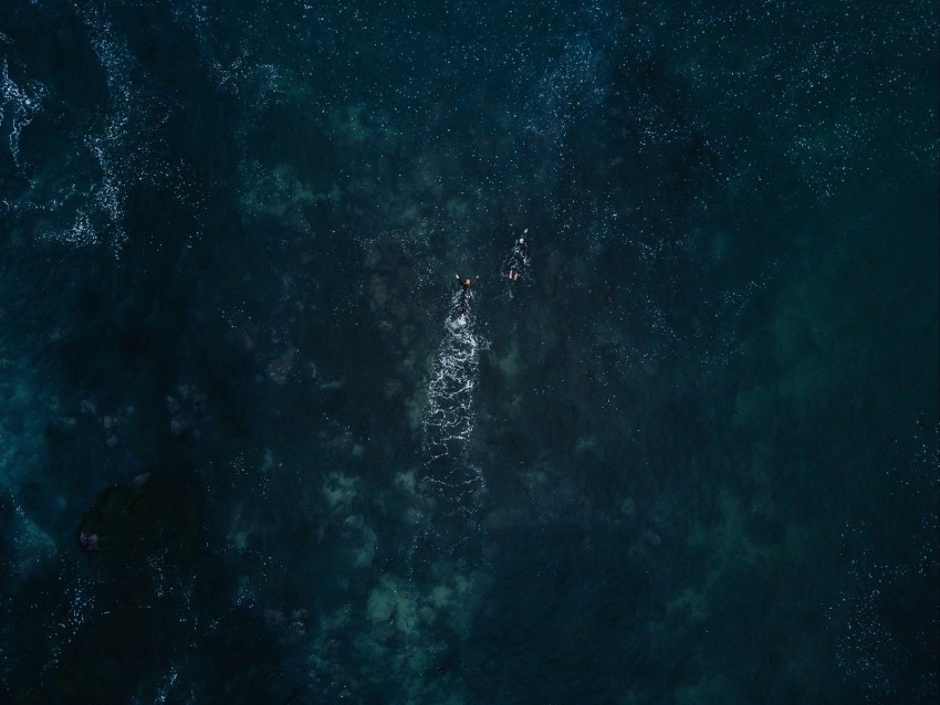 ocean aerial view swimmers waves water Clear PNG graphics free