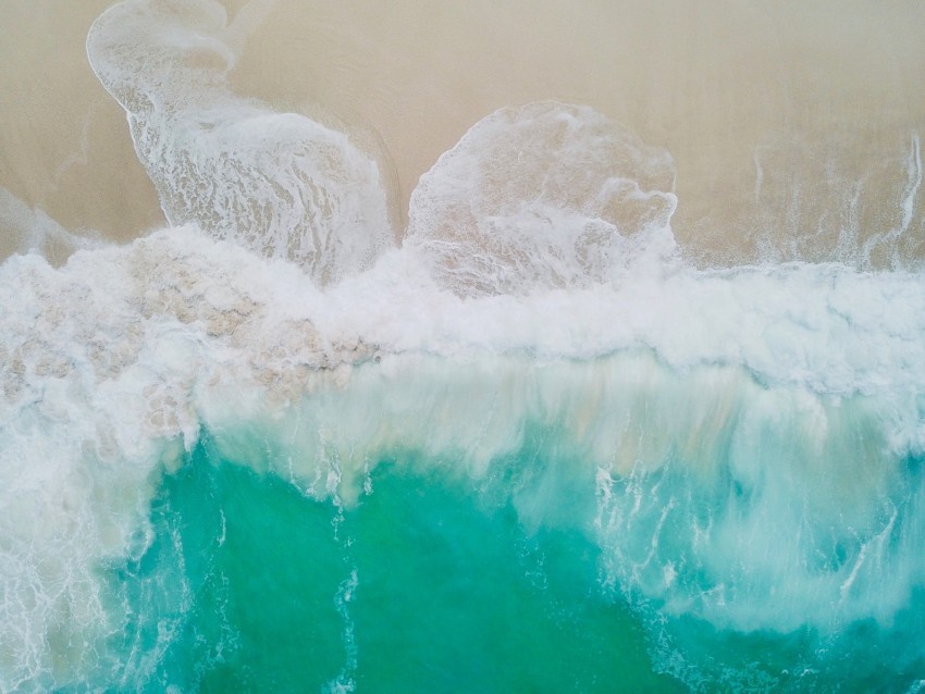 ocean surf aerial view foam water sand shore High-resolution transparent PNG images set