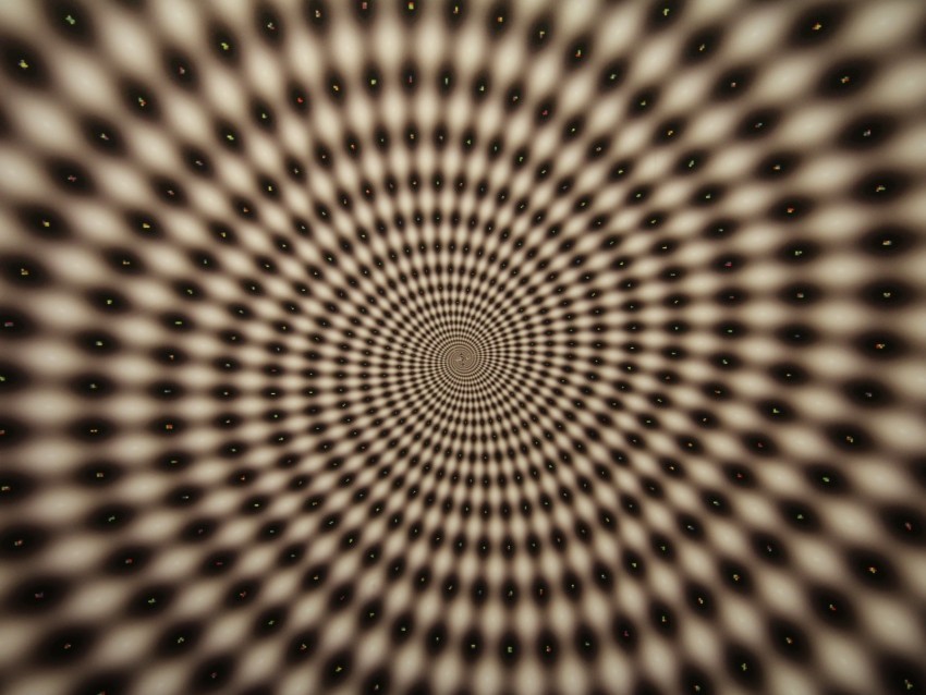 optical illusion rotation spiral infinity abstraction movement depth PNG format