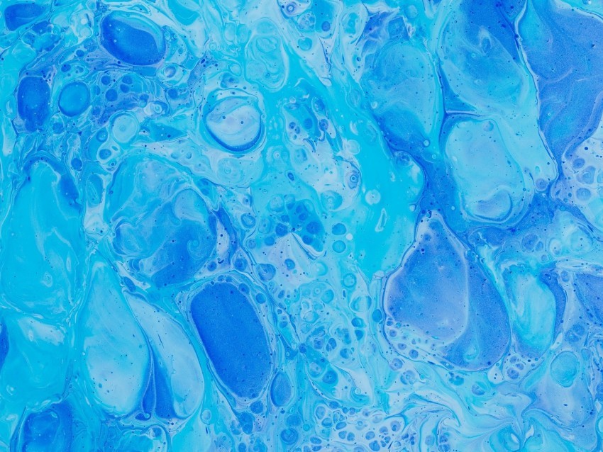 paint blue watercolor spots Transparent background PNG stockpile assortment