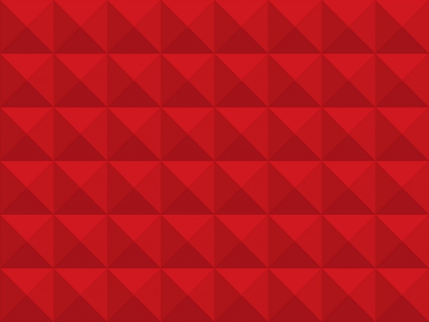 pattern embossed geometric squares triangles symmetry red shades PNG Graphic with Transparent Background Isolation 4k wallpaper