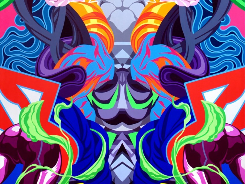 patterns colorful abstract art PNG transparent pictures for projects