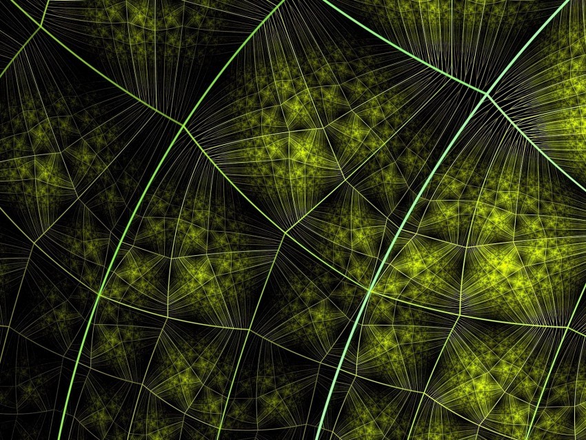 patterns lines connections green dark PNG Image with Transparent Cutout