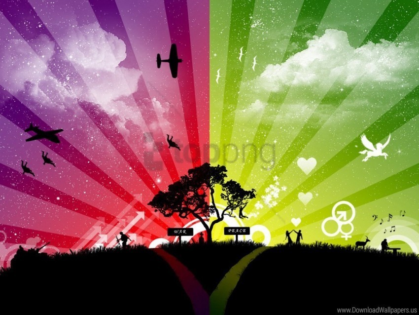 peace wallpaper HighResolution Isolated PNG with Transparency