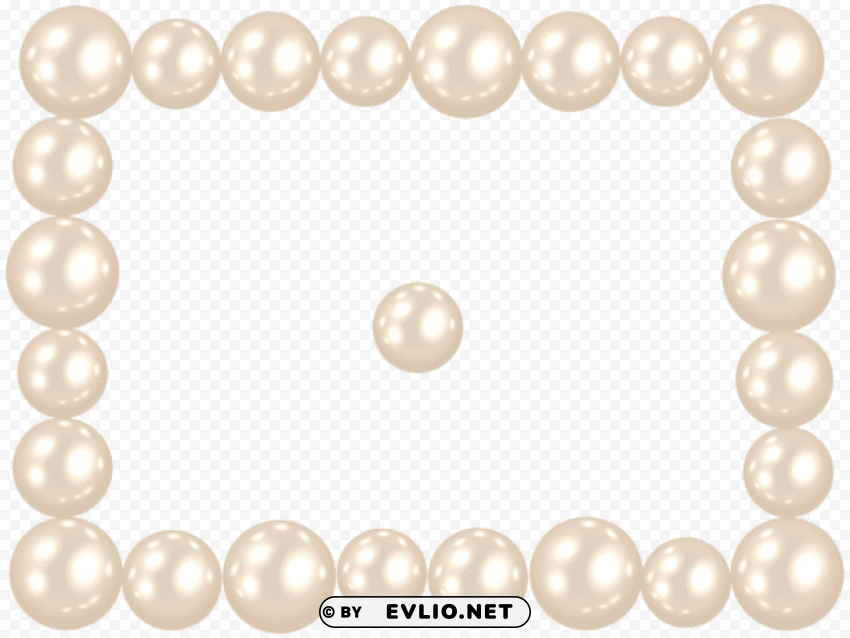 pearl frame Free PNG images with alpha channel variety