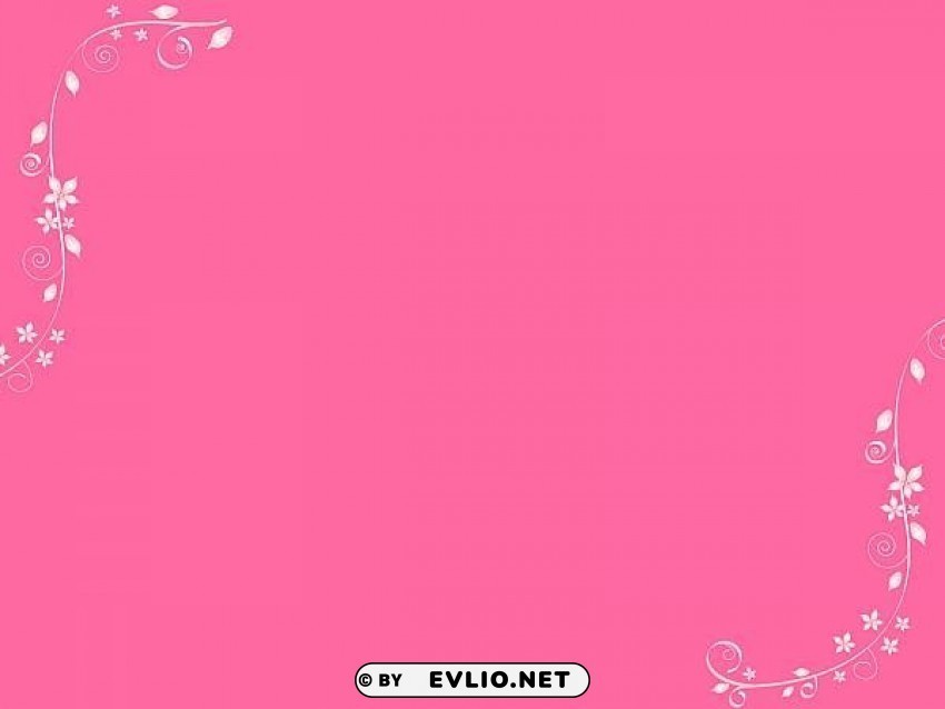 pink-border-frame Isolated Item in Transparent PNG Format