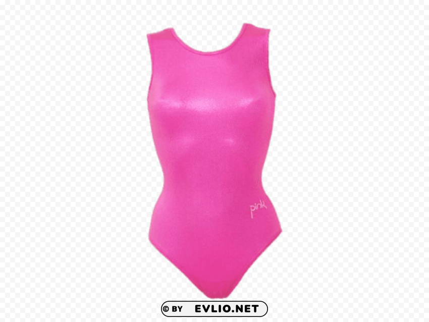 pink leotard PNG clipart with transparency