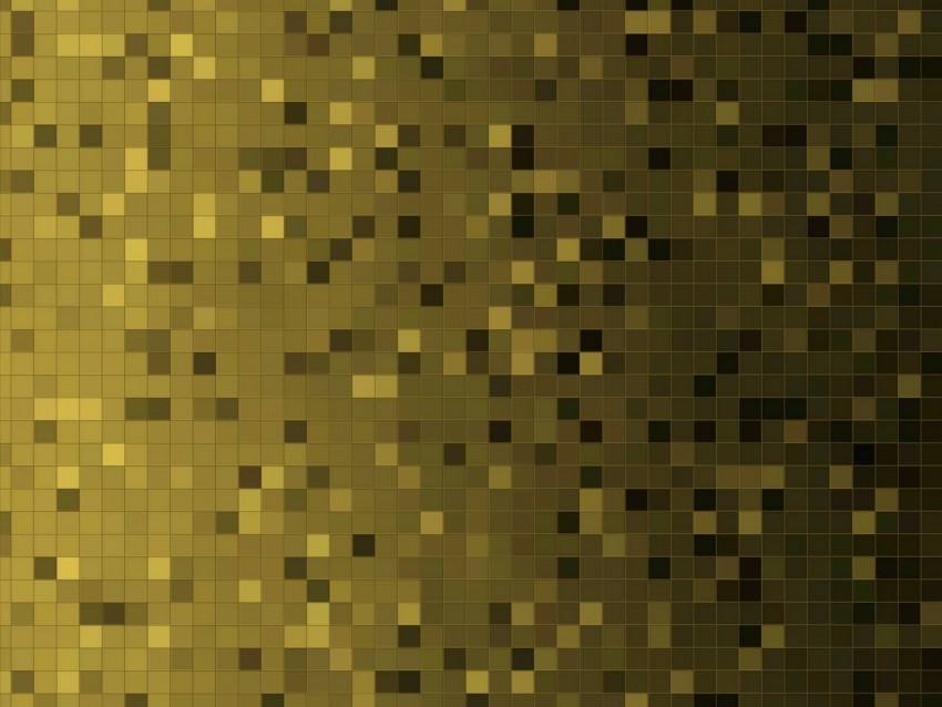 pixels cubes texture golden Transparent PNG Isolated Object