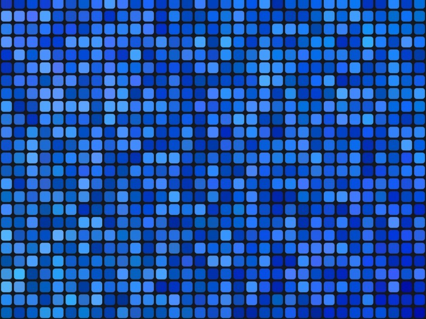 pixels squares mosaic blue gradient PNG for business use 4k wallpaper