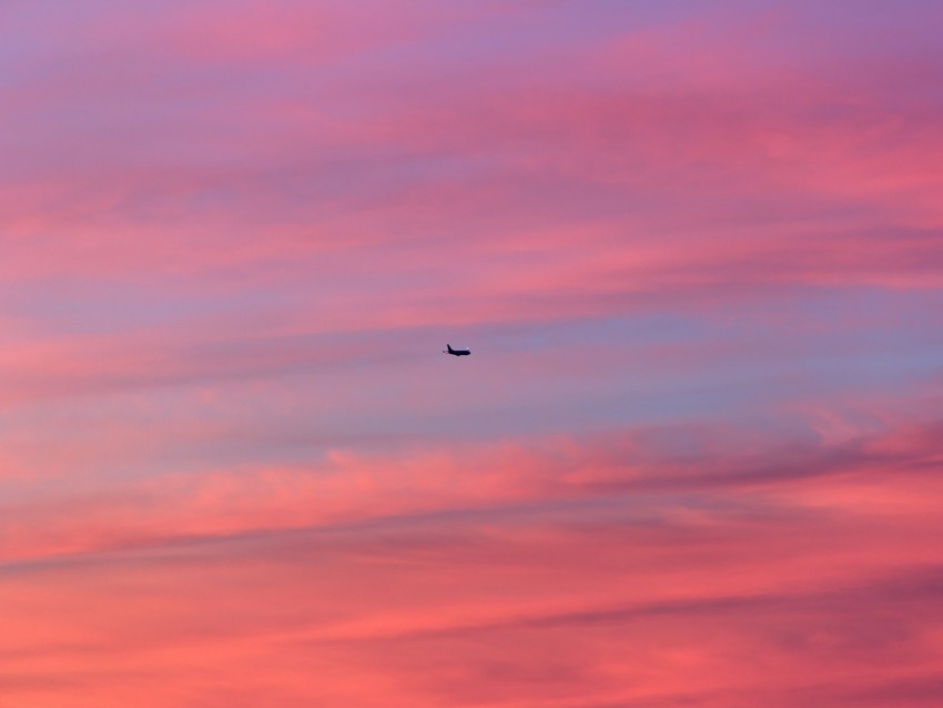 plane sky clouds minimalism flight Transparent image