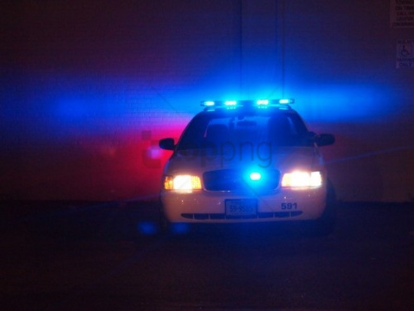 Police Car Lights Transparent PNG Vectors