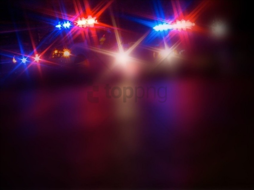 police lights background PNG graphics with alpha transparency bundle