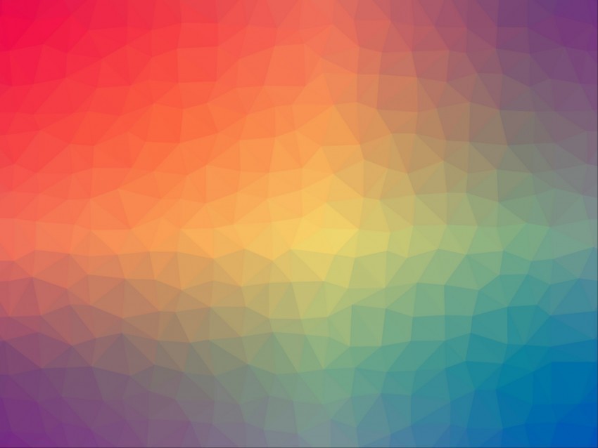 polygon gradient triangles colorful shapes PNG images without subscription 4k wallpaper