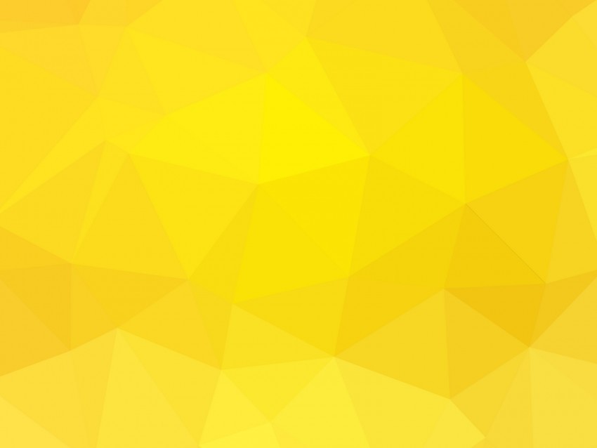 polygonal triangles shades yellow geometric Clear Background PNG Isolated Graphic 4k wallpaper