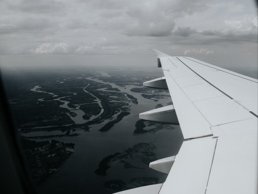 porthole airplane wing view overview Transparent Background PNG Object Isolation 4k wallpaper