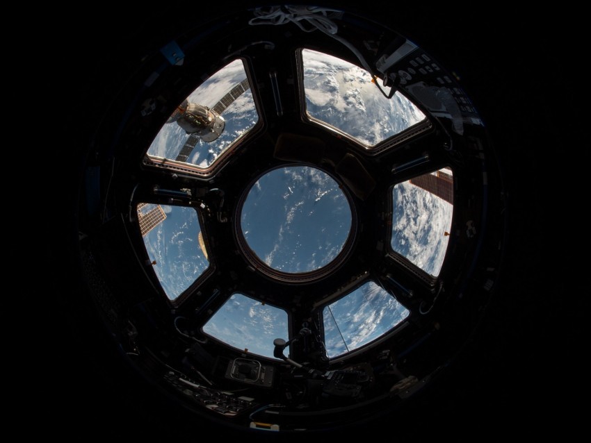 porthole spaceship space view overview HD transparent PNG