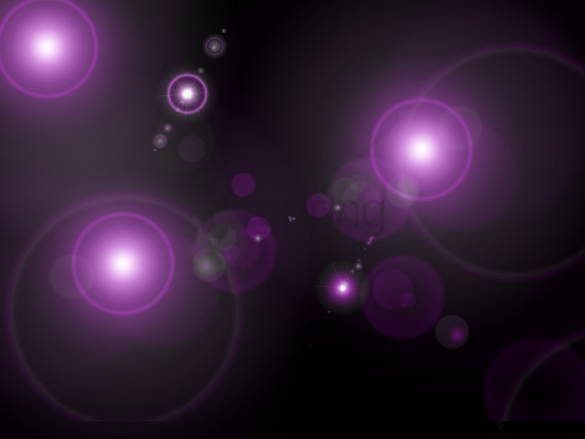 purple lens flare Transparent PNG Isolation of Item