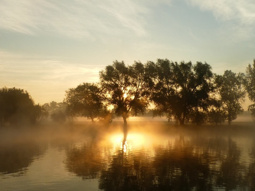 river horizon dawn silence PNG images transparent pack 4k wallpaper