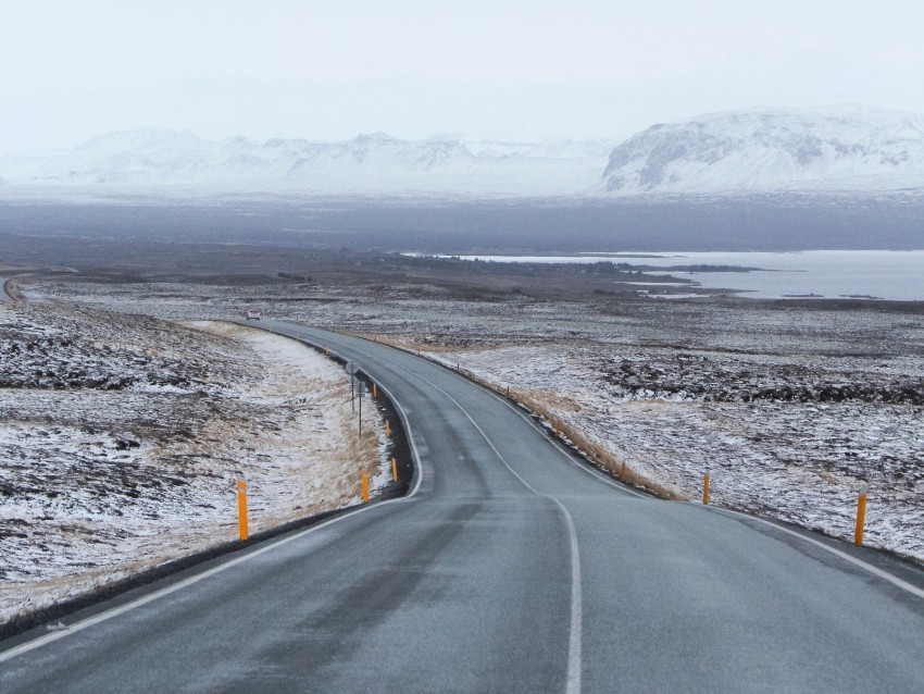 road asphalt snow turn direction marking PNG Image with Isolated Element