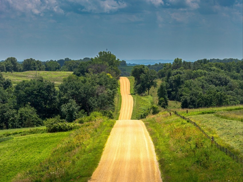 road landscape hilly greens horizon PNG images for banners