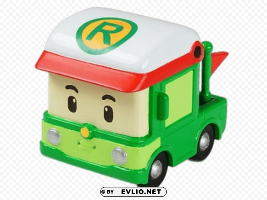 robocar poli character rody PNG with transparent background free
