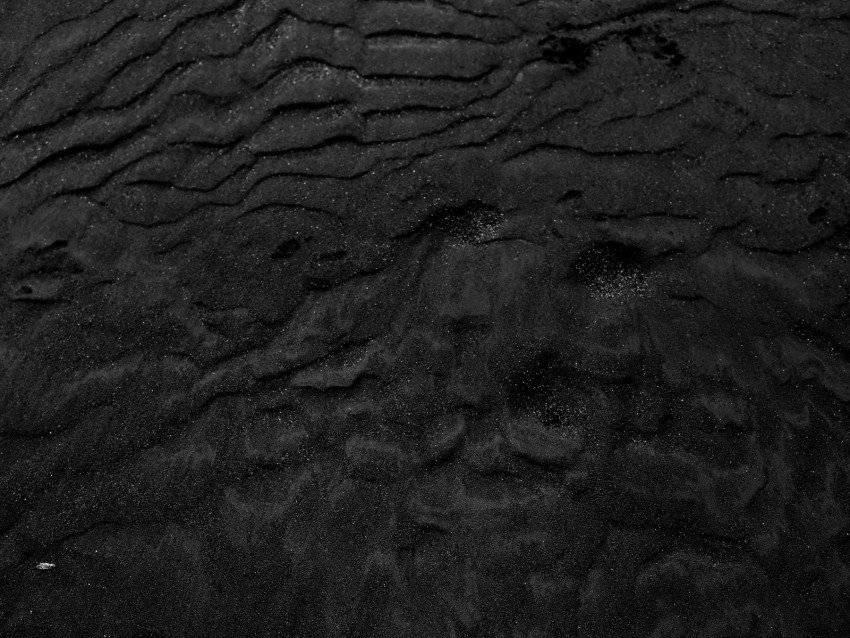 sand black relief dark desert surface Isolated Element in HighResolution Transparent PNG