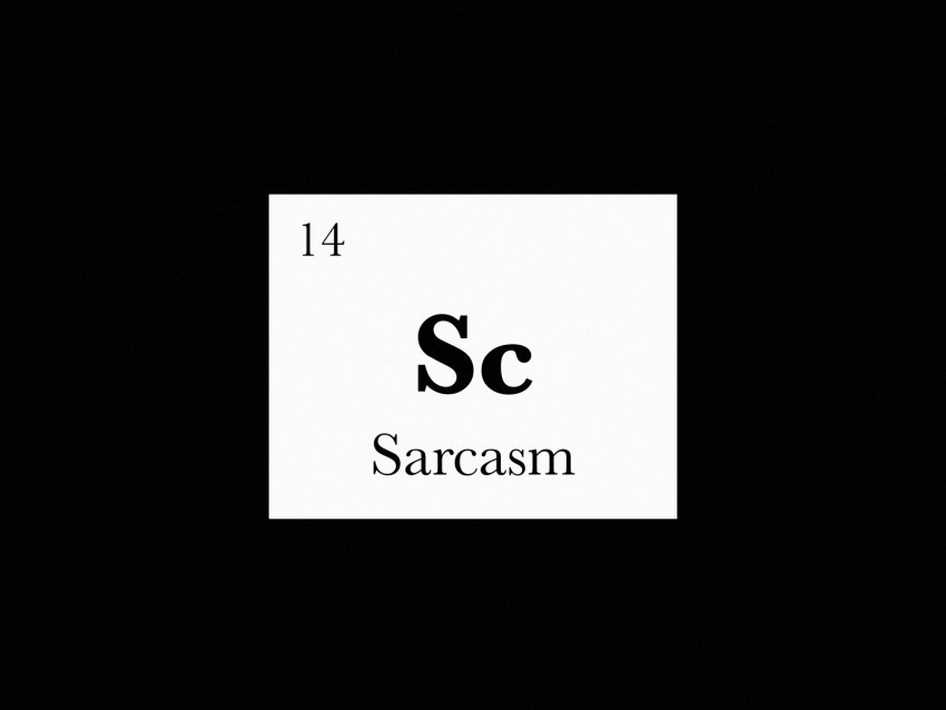 sarcasm inscription element letters Clear PNG pictures assortment 4k wallpaper