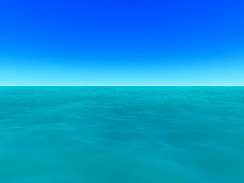 sea horizon art sky water Isolated Graphic Element in Transparent PNG