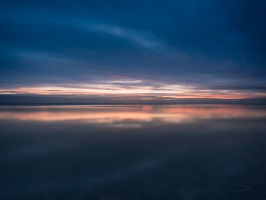 sea horizon sunset evening twilight sky High-quality PNG images with transparency