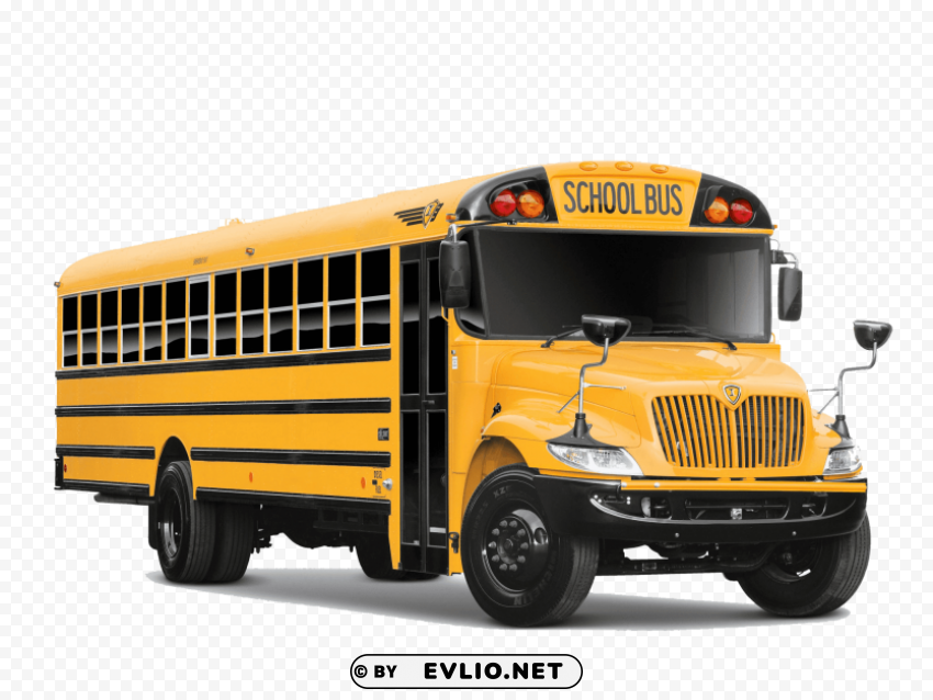 side school bus Transparent background PNG images comprehensive collection